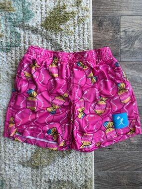 Bubblegum Baseball Shorts